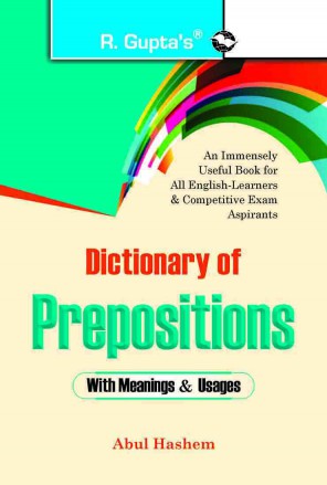 RGupta Ramesh Dictionary of Preposition (with Meanings & Usages) English Medium